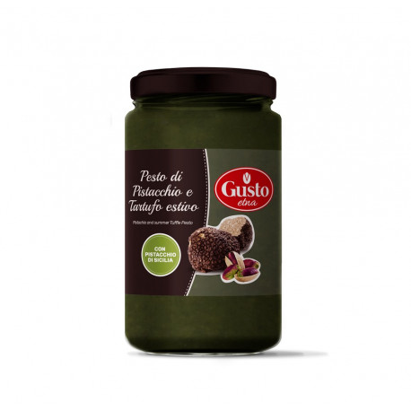 Pesto di Pistacchio di Sicilia e tartufo 190g GUSTO ETNA