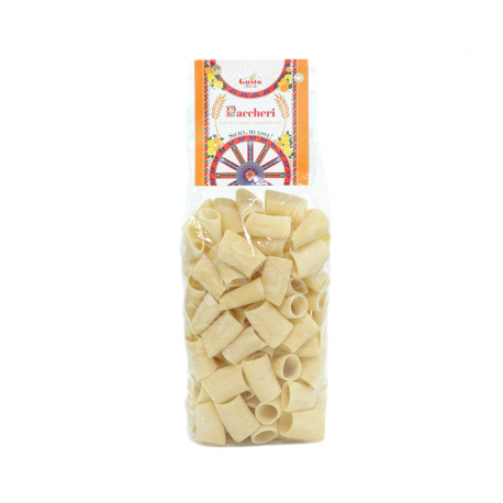 pasta grano duro siciliano-paccheri 250gr GUSTO ETNA