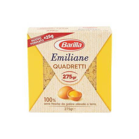 Quadretti all'uovo emiliane barilla 275gr