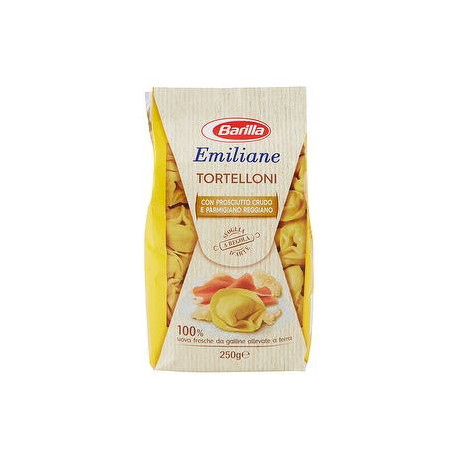 Tortelloni emiliane barilla con prosciutto crudo e parmigiano 250g