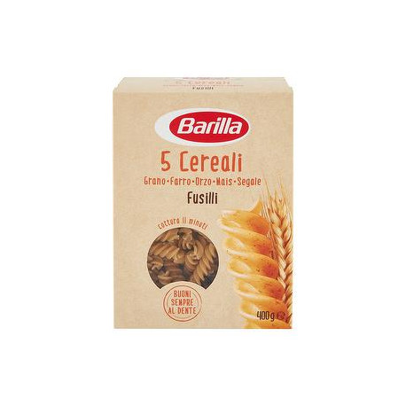 FUSILLI 5 cereali  BARILLA 400gr