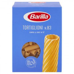 Tortiglioni pasta di semola BARILLA 500gr