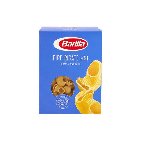 Pipe rigate pasta di semola BARILLA 500gr