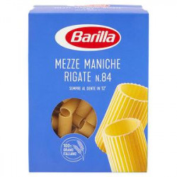 Mezze maniche rigate pasta di semola BARILLA 500gr