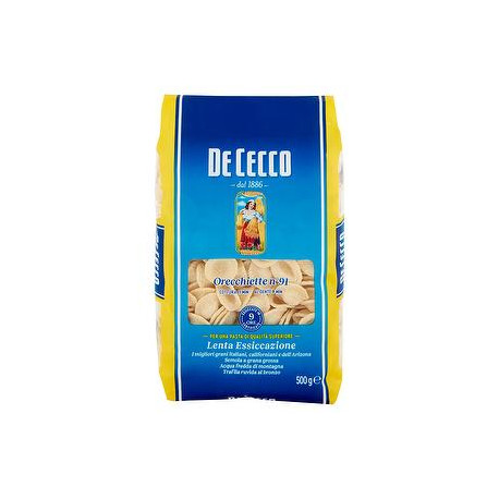 Orecchiette pasta di semola DE CECCO 500gr