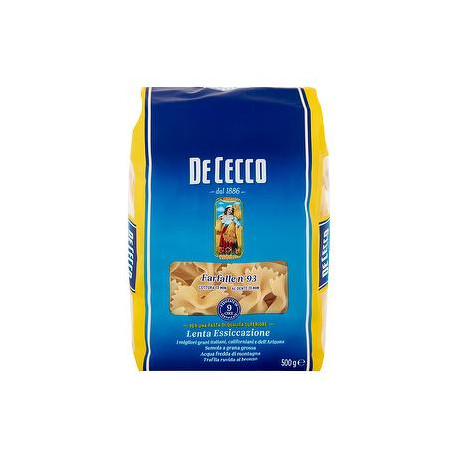 Farfalle  pasta di semola DE CECCO 500gr