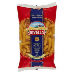 Mezze Penne rigate pasta di semola DIVELLA 500gr