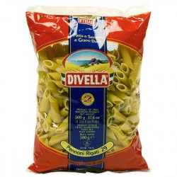 Pennoni rigati pasta di semola DIVELLA 500gr