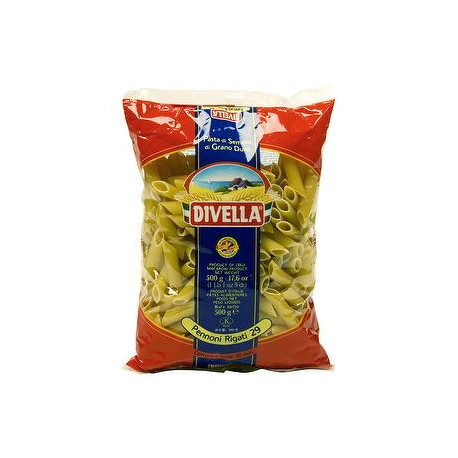 Pennoni rigati pasta di semola DIVELLA 500gr