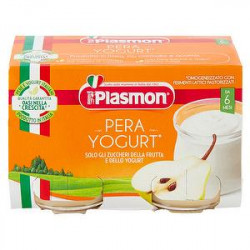 Merenda PLASMON pera e yogurt conf. 120g X 2 pezzi