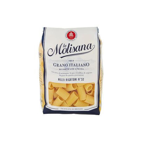 Mezzi rigatoni nr32  pasta di semola LA MOLISANA 500gr