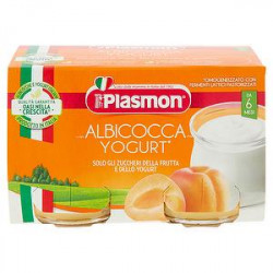 Merenda PLASMON albicocca e yogurt conf. 120g x 2 pezzi