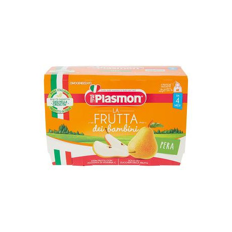 Omogeneizzati Sapori Di Natura PLASMON pera conf. 100 g x 4 pezzi