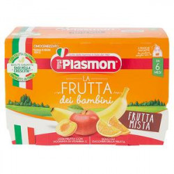 Omogeneizzati Sapori Di Natura PLASMON frutta mista conf. 100 g x 4 pezzi