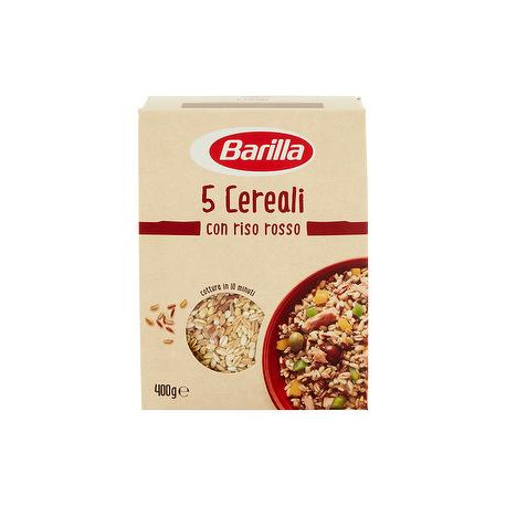 5 Cereali con riso rosso BARILLA 400gr