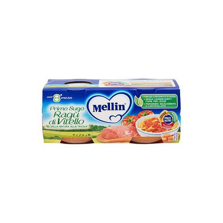 Ragù di vitello i primi sughi MELLIN conf. 80g x 2 pezzi