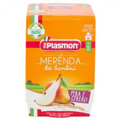 Merenda PLASMON pera e cereali conf. 120g X 2 pezzi