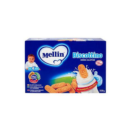 Biscottino MELLIN senza glutine 500g