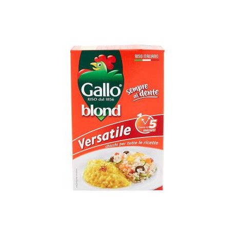 Riso blond parboiled GALLO versatile 1kg