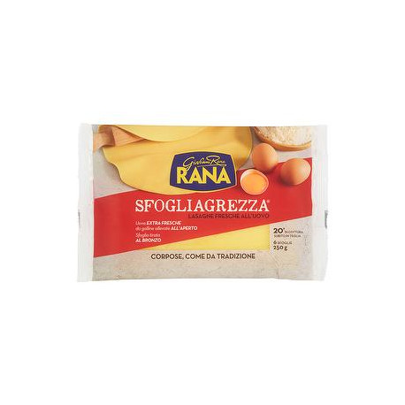 Lasagne fresche all'uovo sfogliagrezza GIOVANNI RANA 250gr