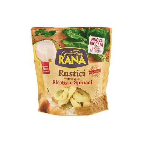 Tortelloni rustici GIOVANNI RANA ricotta e spinaci 250gr