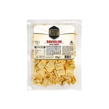 Raviolinii I Gustosissimi PASTIFICIO VALLEORO carne 230gr