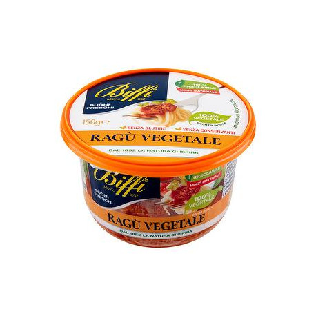 Ragù di soia BIFFI 100% vegetale 150gr