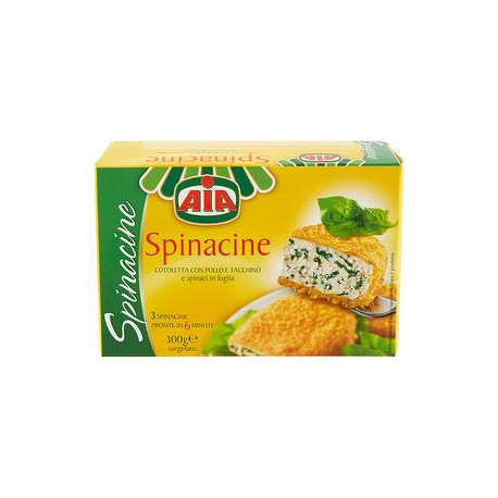 Spinacine AIA  300gr conf. da 3 pezzi