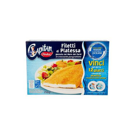 Filetti di platessa Capitan FINDUS in croccante pangrattato 250gr