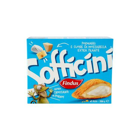 Sofficini FINDUS formaggi più mozzarella 266gr conf. da 4 pezzi