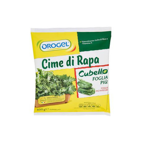 Cime di rapa foglia più cubello OROGEL 600gr