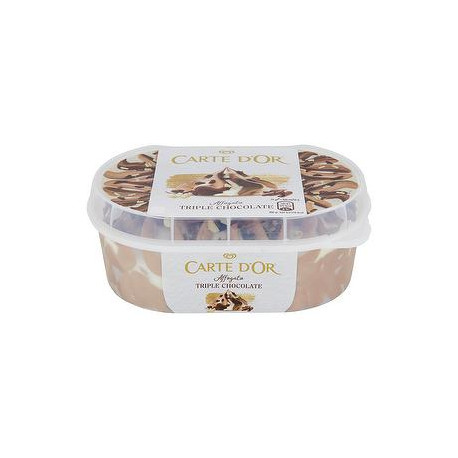 Gelato Affogati Carte D'Or ALGIDA triple chocolate 500gr