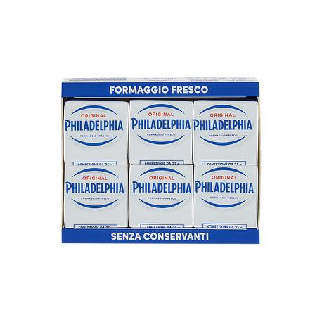 PHILADELPHIA original conf. 25gr x 6 pezzi