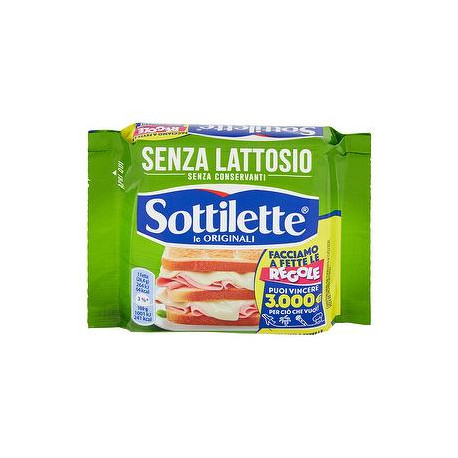 SOTTILETTE senza lattosio 185gr