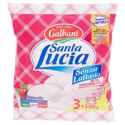 Mozzarella Santa Lucia GALBANI senza lattosio conf. 100gr x 3 pezzi