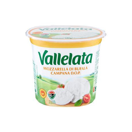 Mozzarella di bufala campana dop VALLELATA 180gr