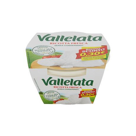 Ricotta fresca VALLELATA 250gr