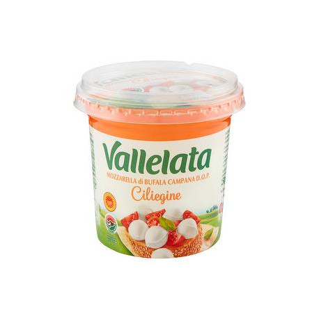 Ciliegine di mozzarella di bufala campana dop VALLELATA 150gr