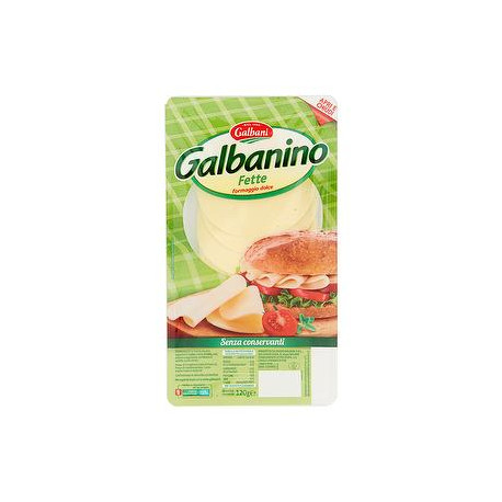 Formaggio Galbanino GALBANI a fette 120gr