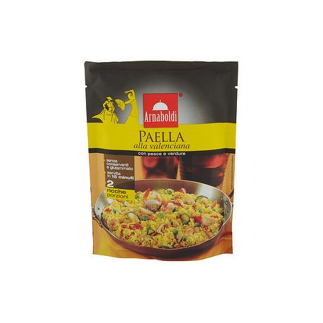 Paella Valenciana ARNABOLDI con pesce e verdure 185gr