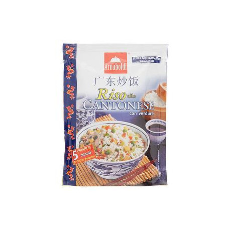 Riso alla cantonese ARNABOLDI con verdure 185gr