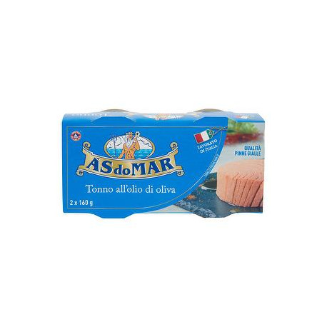 Tonno ÀS DO MAR all'olio di oliva conf. 160gr x 2 pezzi