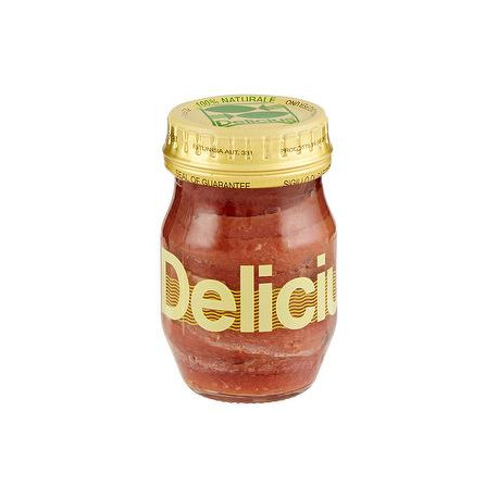 Filetti di alici DELICIUS all'olio di oliva 90gr