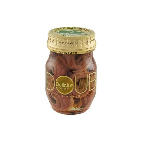 Filetti di alici double DELICIUS all'olio di oliva 90gr