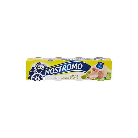 Tonno NOSTROMO all'olio d'oliva conf. 80gr x 4 pezzi