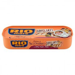 Filetti di sgombro grigliati RIO MARE con olive verdi e nere 120gr