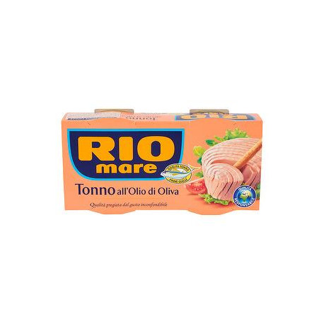 Tonno RIO MARE all'olio di oliva conf. 160gr x 2 pezzi