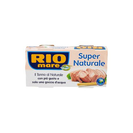 Tonno super naturale RIO MARE conf. da 112gr x 2 pezzi