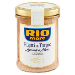 Filetti di tonno RIO MARE lavorati a mano al naturale 180gr