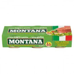 Carne in gelatina MONTANA conf. 140gr x 3 pezzi